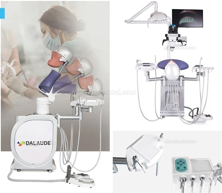 Dental Simulator Detachable Electrical Oral Practice System Clinical Teching Simulation Unit